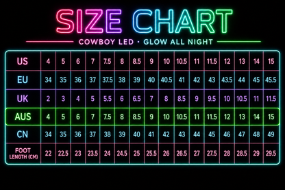Cowboy LED boots